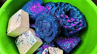 Sapphire Grey colour Reforms & Fresh Blocks • Soft & Gritty Unsifted Reforms Crush ASMR ✨🤍💙🩶✨ screenshot 2