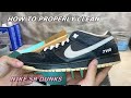 how to clean nike sb suede