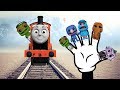 Sesame Street Oscar The Count Thomas & Friends Finger Family Nursery Rhyme Song For Children