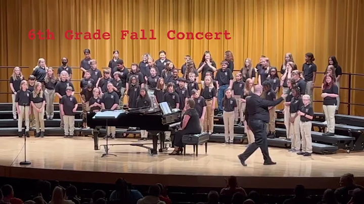 Edison Elementary 6th Grade Fall Choir Concert
