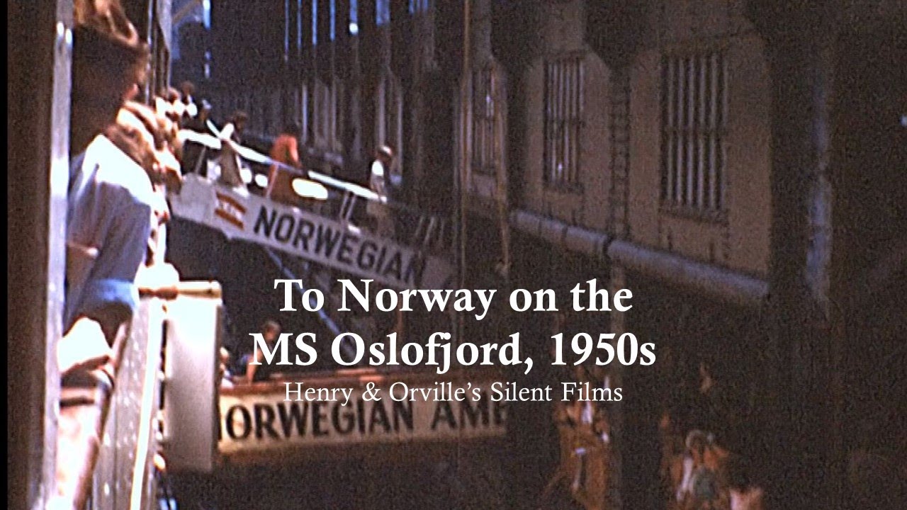 To Norway on the Oslofjord, 1950s