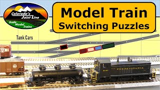 Fun with Model Train Switching Puzzles