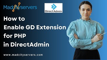 How to Enable the GD extension of PHP using CloudLinux Selector in DirectAdmin   Madcityservers
