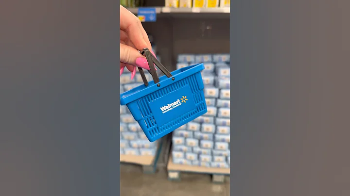 Mini shopping at Walmart! #minishopping #minivlogs #walmart #miniature #haul