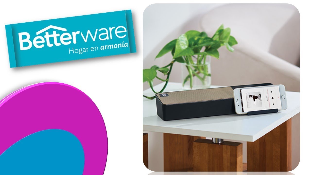 BETTERWARE BOCINA INALAMBRICA GOLD Better Ware México 😱😱✓✓👍👍 - YouTube