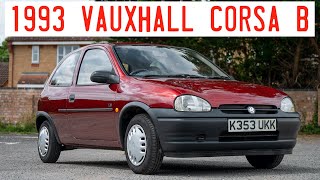 1993 Vauxhall Corsa B Goes for a Drive