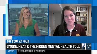 Smoke Heat The Hidden Mental Health Toll Live interview with Dr Kristi White Assistant Pro