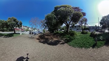 Vuze 3D 360 camera stabilized with Guru 360 gimbal