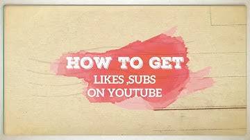 How to get 1000 likes & subs on YouTube !!