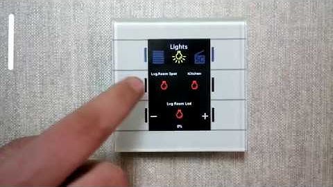 MDT Glass Push Button II Smart BE-GT20W.01