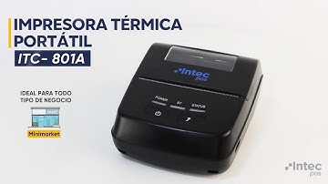 IMPRESORA TÉRMICA PORTÁTIL ITC - 801A