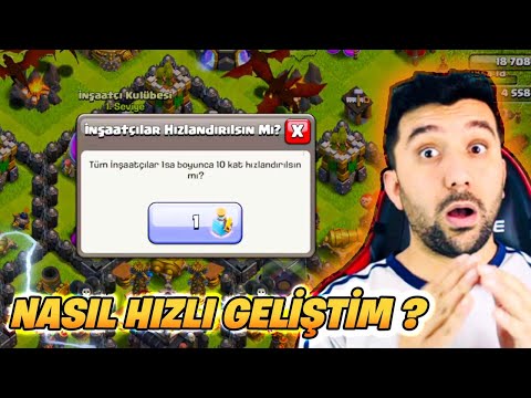 1 HAFTADA EFSANE GELİŞİM ?? (Clash Of Clans)