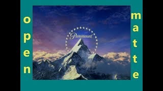 Paramount Pictures Logo Open Matte 2002