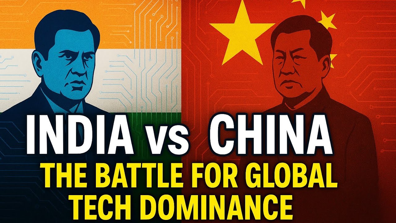 The Battle For Global Tech Dominance (India Vs China) - YouTube