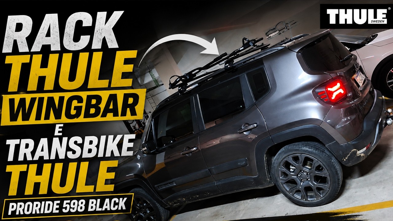 VEJA COMO FICOU!! Rack Thule Jeep no Renegade 2026