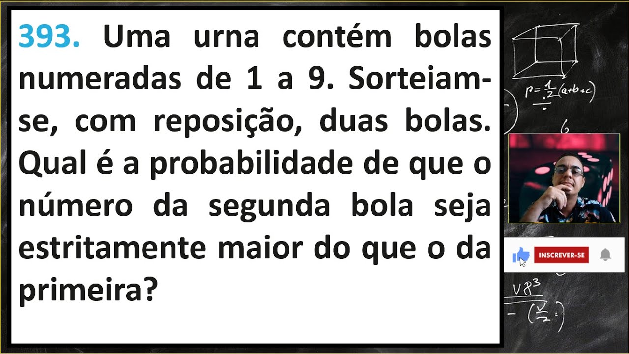 QUESTÃO 393 | PROBABILIDADE