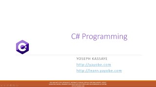 C# Programming Language for Absolute Binger in Amharic Language Part 6