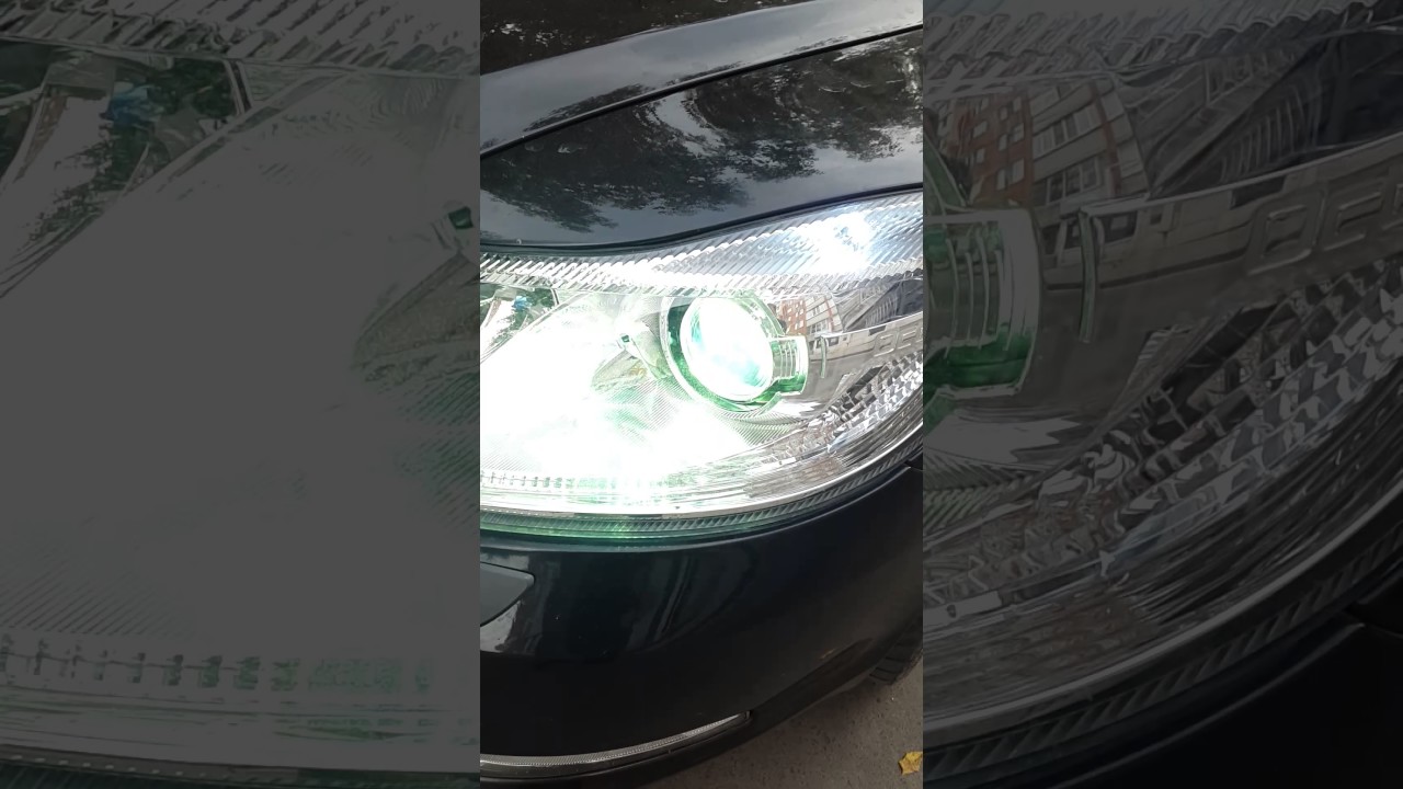Как работает адаптивный ксенон шкода октавия а5 - фото