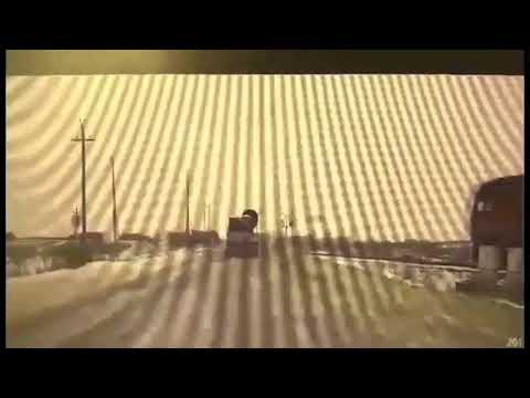 train hits trailer with big tubes - This is an Archive of an old Video