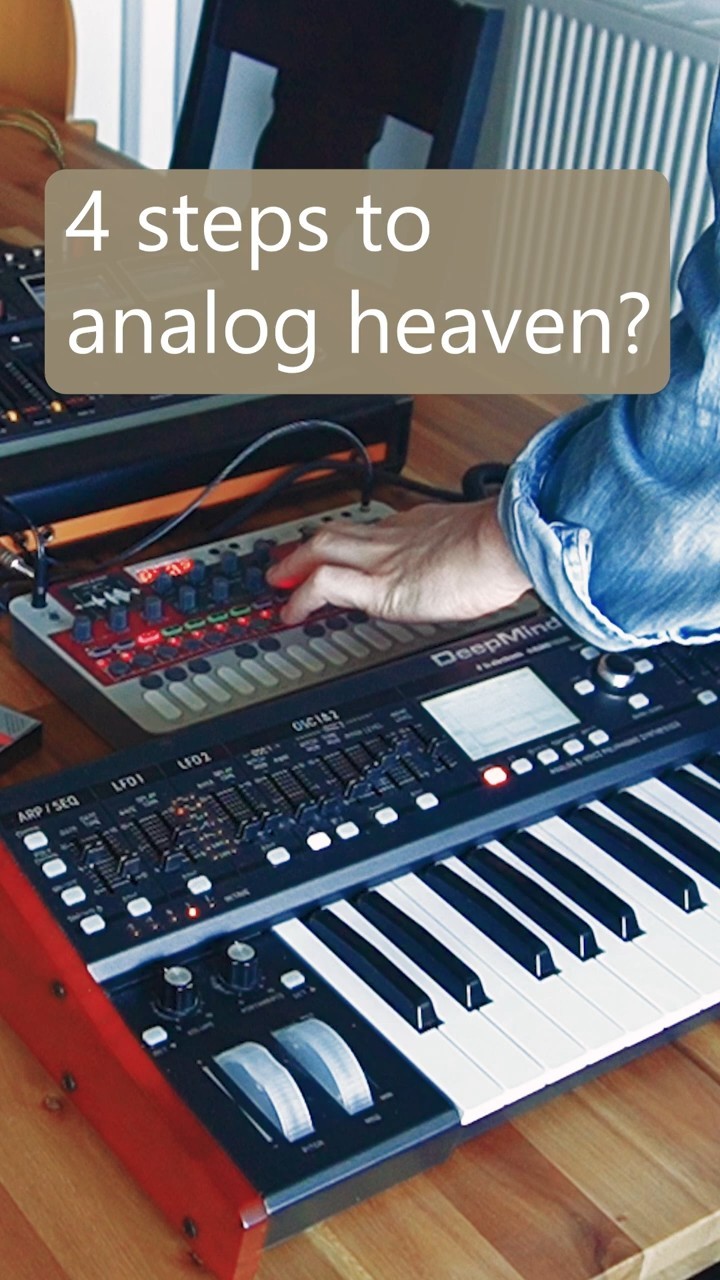 JVC MI-5000 vintage analog mixer: rich saturation and lush spring