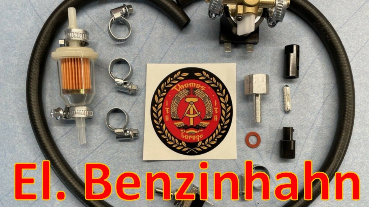 12V elektrischer Benzinhahn für Trabant - Thomas IFA Garage Produktvorstellung