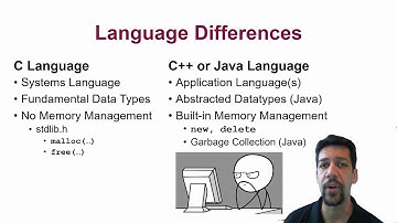 01 - Low Level C Programming Part 2 - C vs. C++