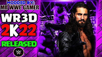 WR3D 2K22 V5 RELEASED WITH NEW FEATURES || NEW MATCH TYPES,MOVES,ARENAS || REMOVABLE JACKETS || WR3D