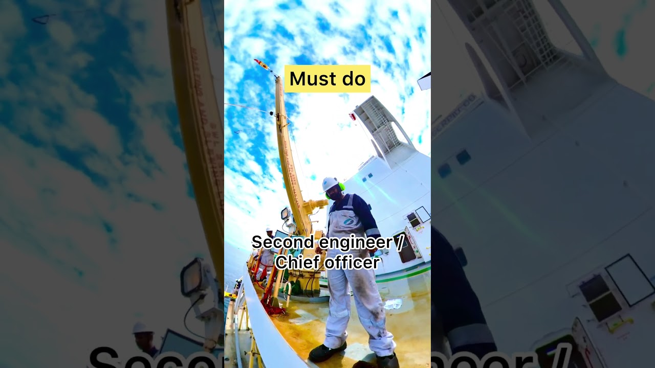 Second engineer C/O ship take over 