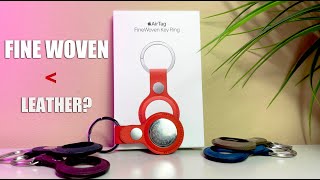 NEW Apple AirTag FineWoven Key Ring | In-Depth Review (ALL COLORS!) | Is this better than Leather? by TheJuan&Only 6,626 views 7 months ago 7 minutes, 54 seconds