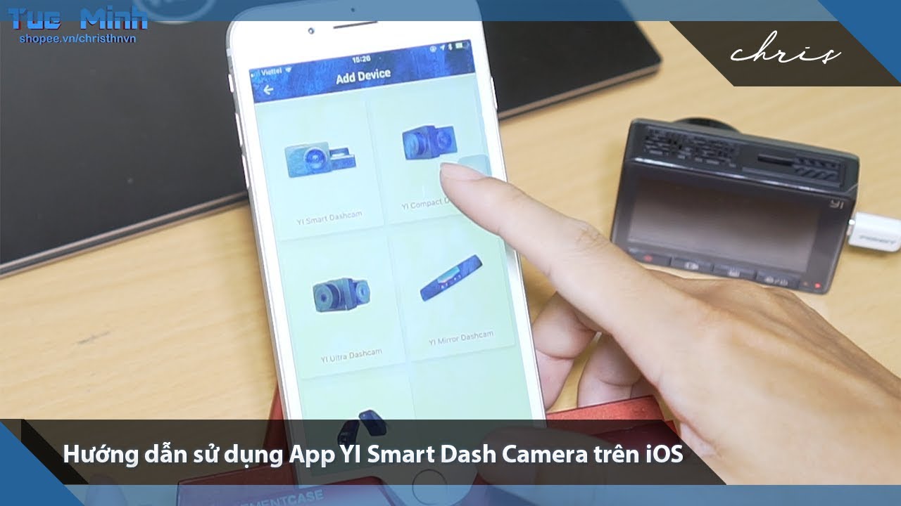 yi dash cam รีวิว  Update 2022  P3: Hướng dẫn sử dụng App YI Smart Dash Camera trên HĐH iPhone iOS