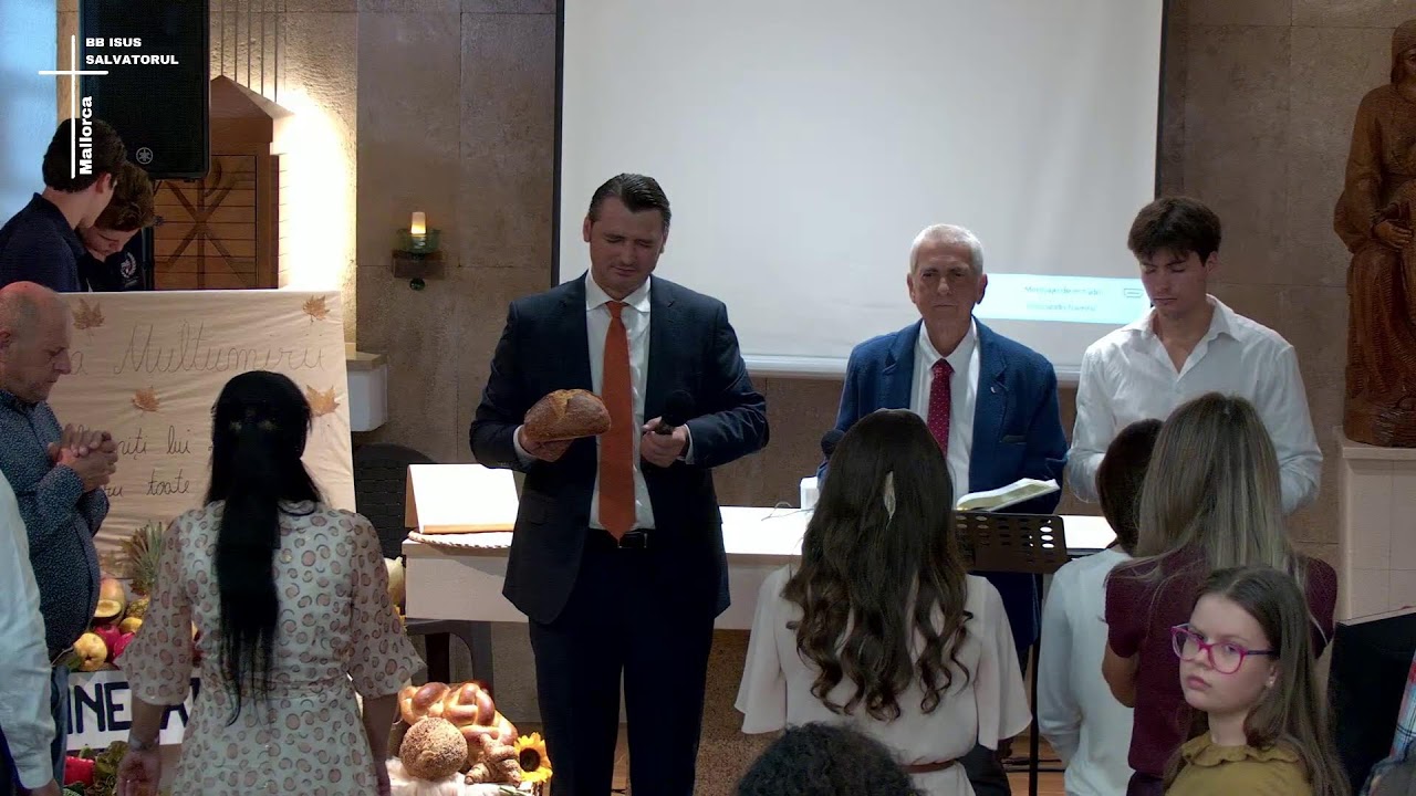 LIVE - 19 Octombrie 2025 - Sărbătoarea mulțumirii-Miguel Navarro- Biserica Isus Salvatorul -Mallorca