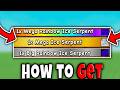 How to GET ICE SERPENT PET in GROW A GARDEN 2 Roblox