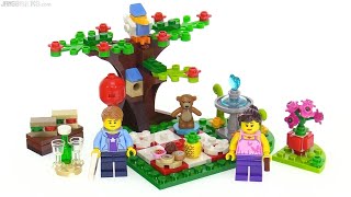 Lego Romantic Valentine Picnic Review 40236 Re Upload