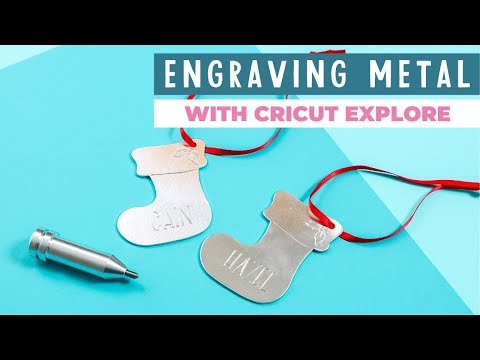 Aluminum Engraving With The Cricut Maker - Angie Holden The