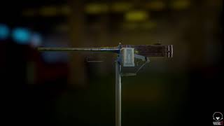 3D M2 Browning 50 cal