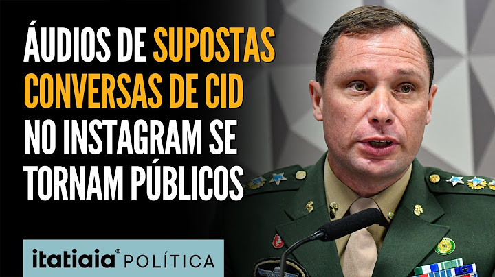ÁUDIOS DE CONVERSAS ATRIBUÍDAS A CID NO INSTAGRAM SE TORNAM PÚBLICOS; VEJA