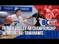 Tamanawis vs wj mouat  fraser valley championship game