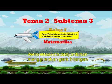  TEMA  2  SUBTEMA 3 KELAS 3 MATEMATIKA GARIS  BILANGAN  