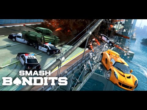 ИГРАЕМ В ИГРУ SMASH BANDITS RACING