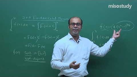 CBSE11&12th Mathematics | Fundamental Theorems of Calculus | Theory | In English | By Misostudy