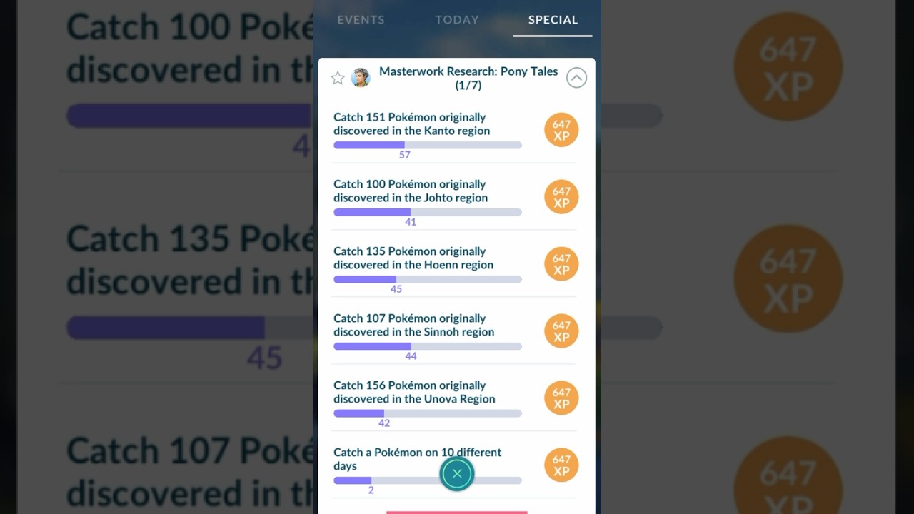 Pokémon GO Masterwork Research: Pony Tales - November 2025 (1/7)