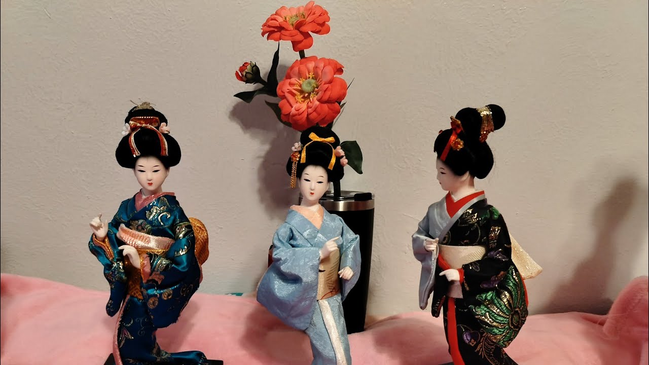 My Beautiful Geisha Dolls 🌸🎎NEW⛩️👘