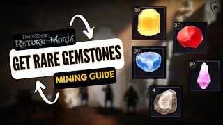 Return to Moria: Lower Deeps Mining Guide | Black Diamonds and More