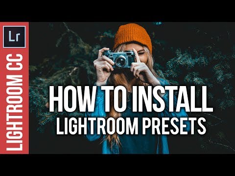How to Install Lightroom Presets the EASY Way!