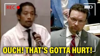New Democratic star utterly DESTROYS GOP Member to his face during hearing