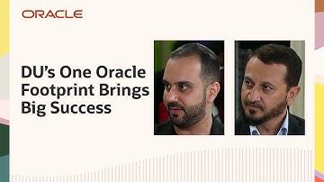 Oracle TV CloudWorld 2024: DU Defeats Competition with OCI and Fusion Apps