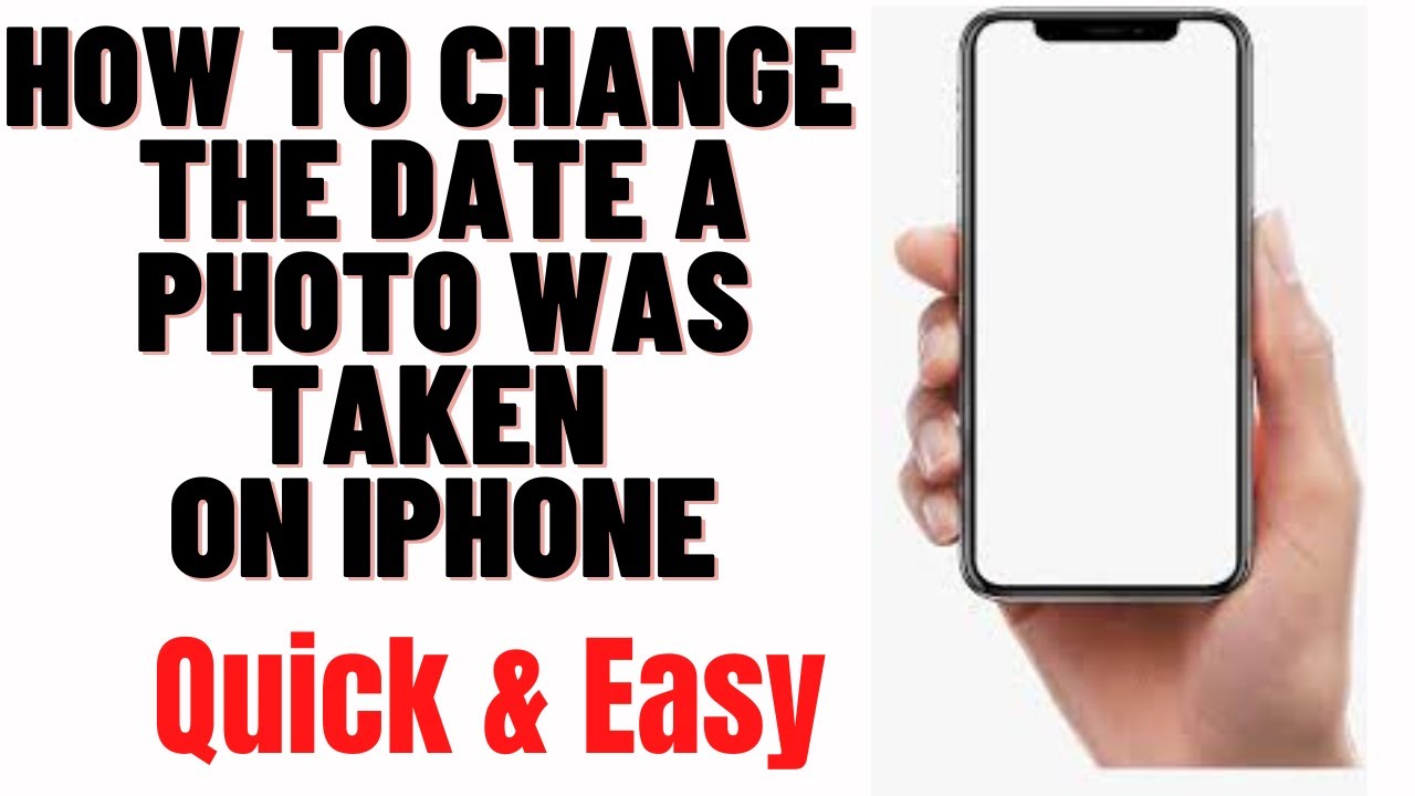 How To Change The Date A Photo Was Taken On Iphone How To Change The How To Change The Date A Photo Was Taken On Iphone How To Change The