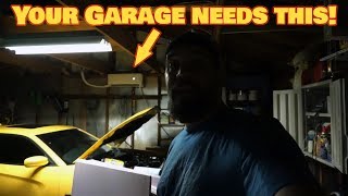 ヒューストンのガレージにパイオニアダクトレスミニスプリットACを設置！持っている必要があります！