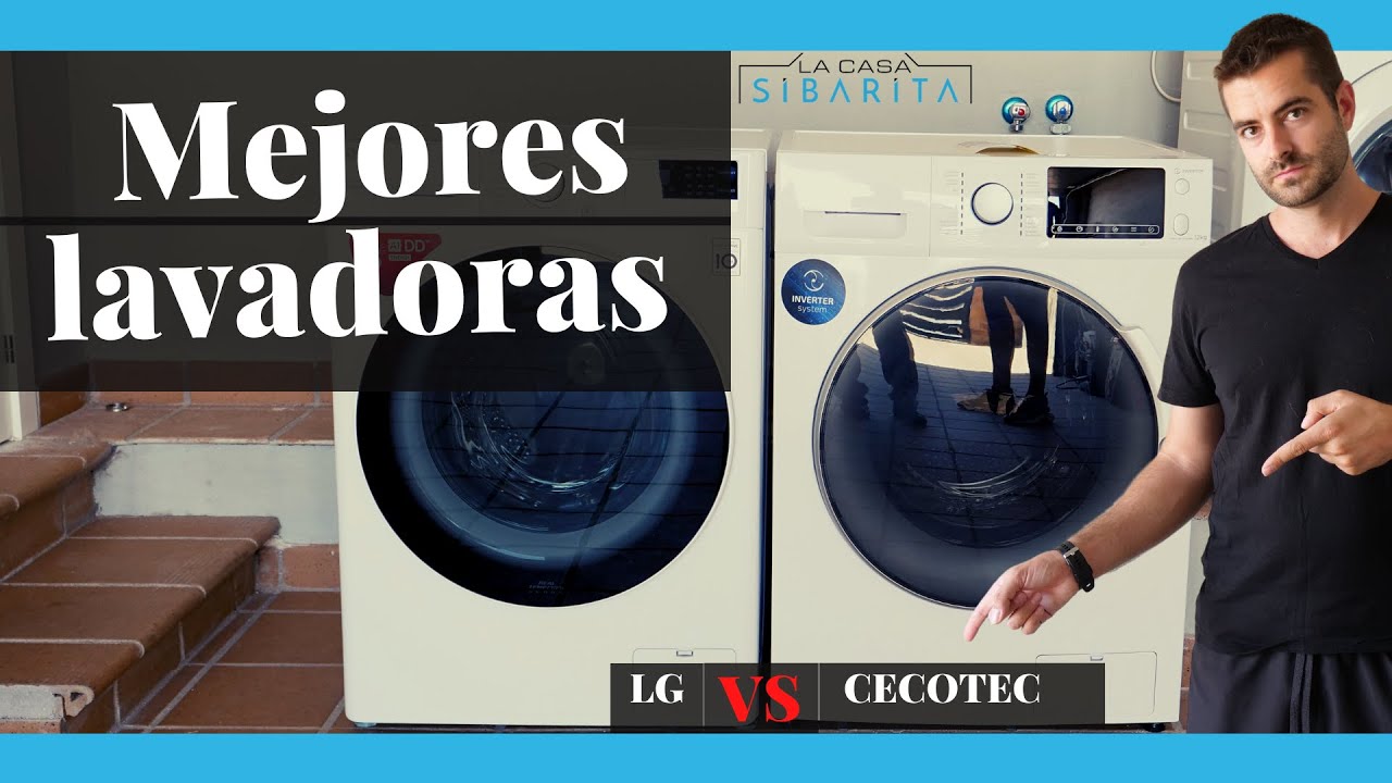 ▻ Comparativa de lavadora Cecotec Bolero Dresscode vs LG F4Wv5012 