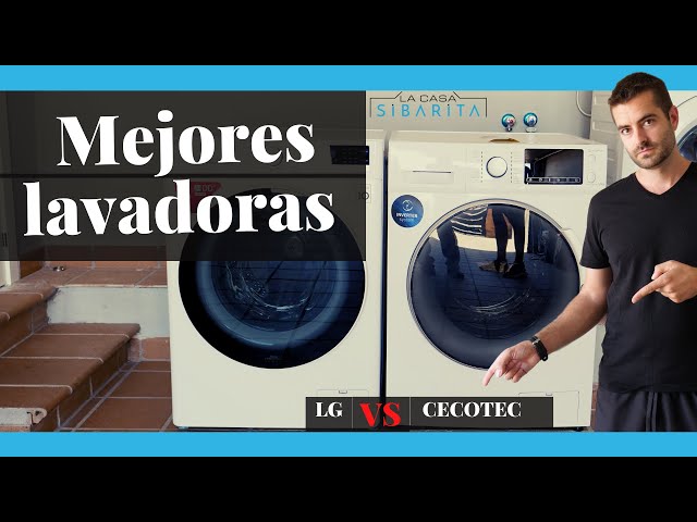 ▻ Comparativa de lavadora Cecotec Bolero Dresscode vs LG F4Wv5012